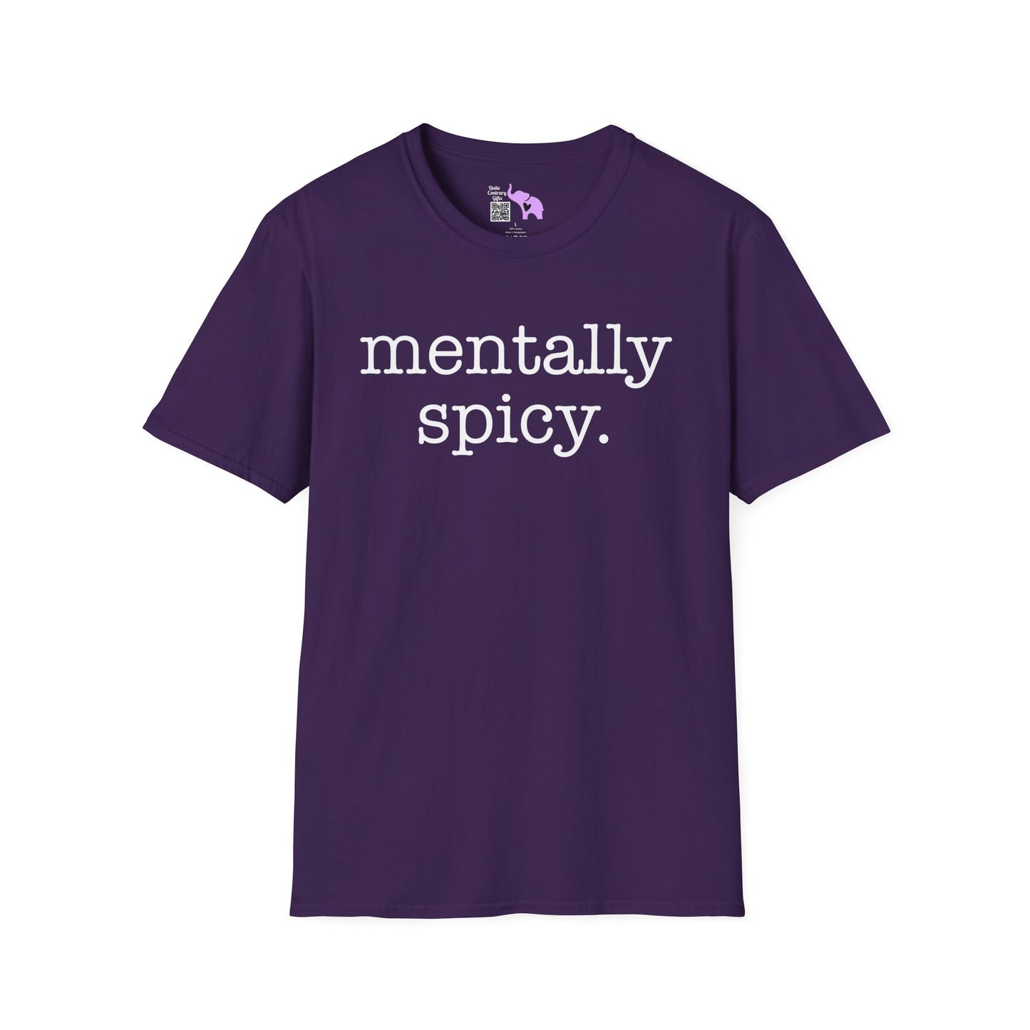 Mentally Spicy Adult T-shirt