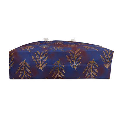 Midnight Gilded Leaves Weekender Bag