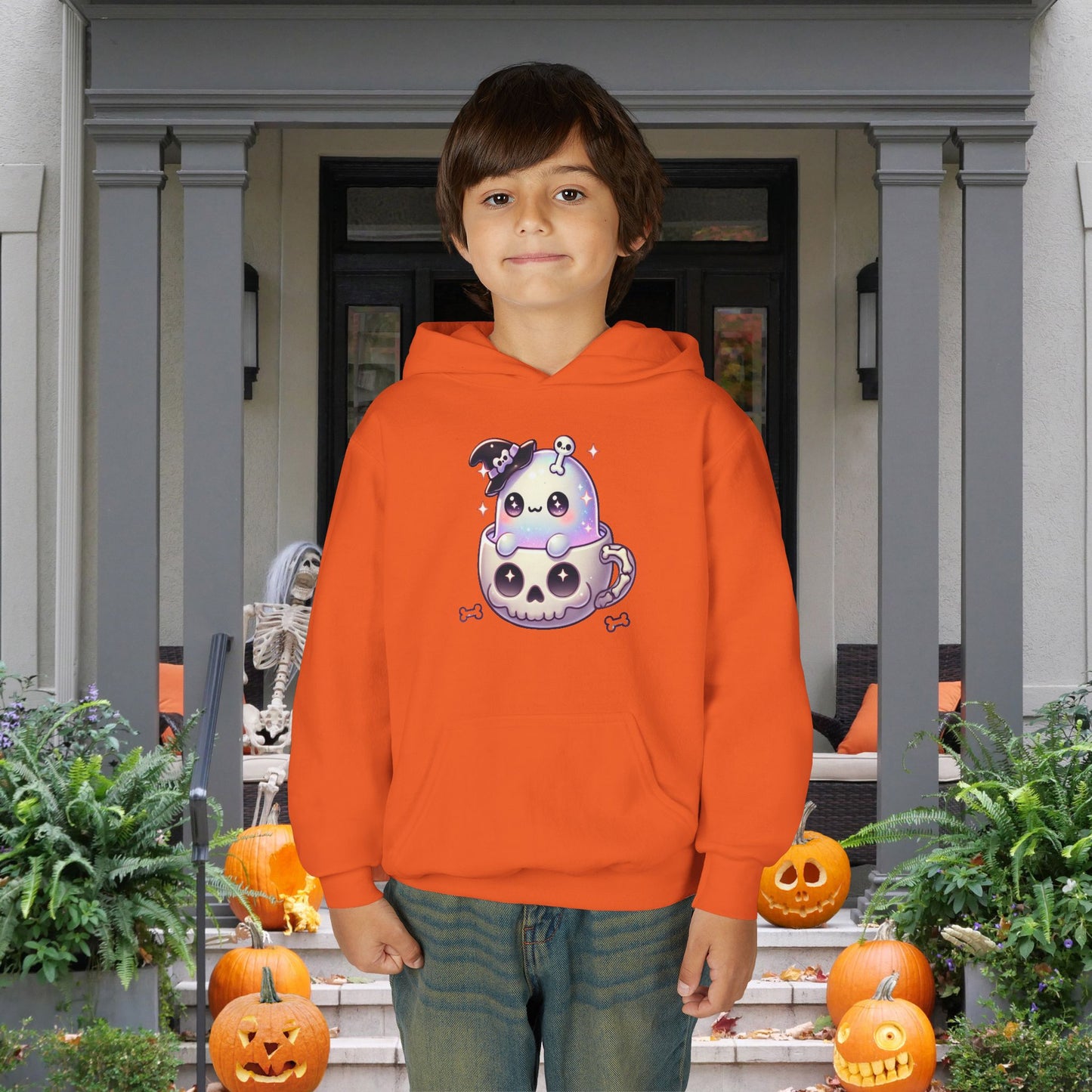 Skully Sips Youth Hoodie