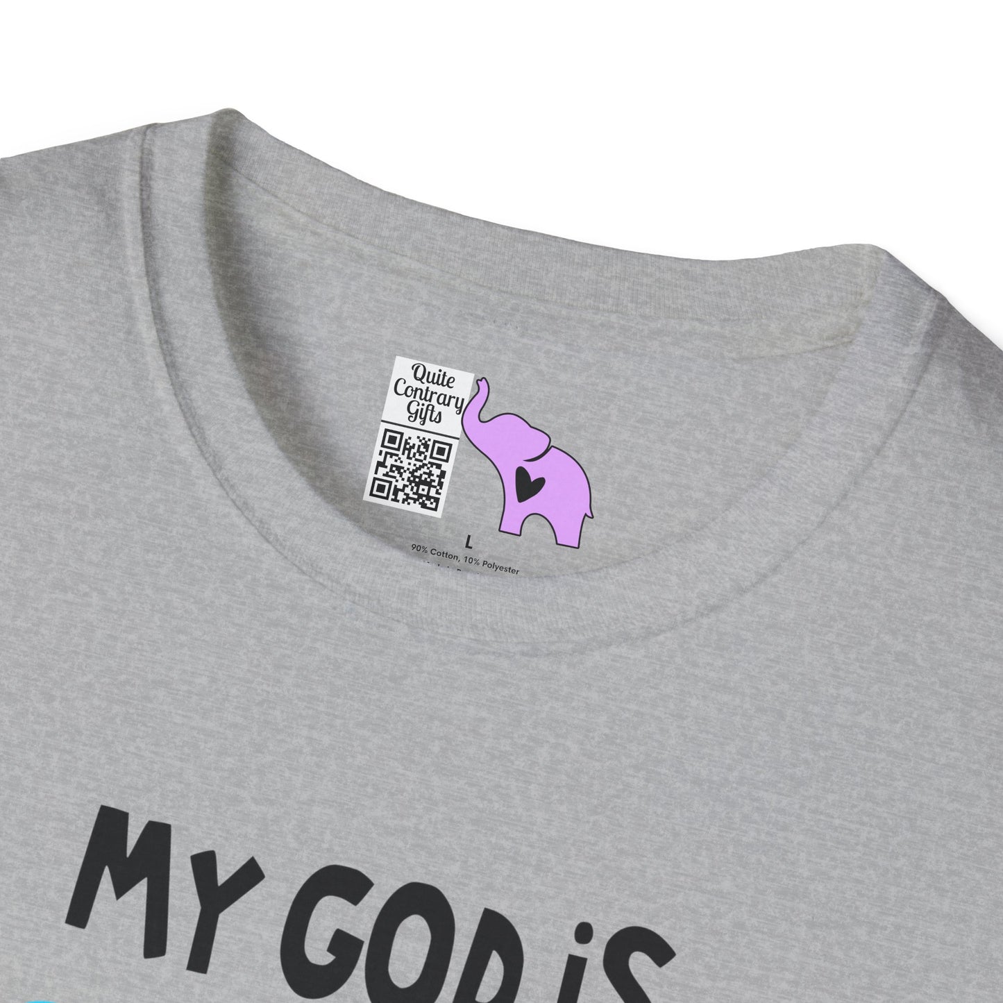 My God is So Big, So Strong, & So Mighty Adult T-shirt