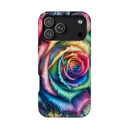 Colorful Rose MagSafe® Compatible Tough Case for iPhone