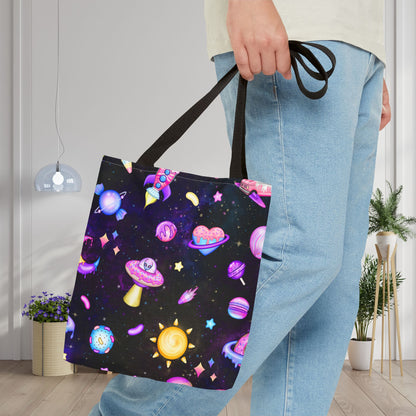 Cosmic Recess Canvas Tote Bag