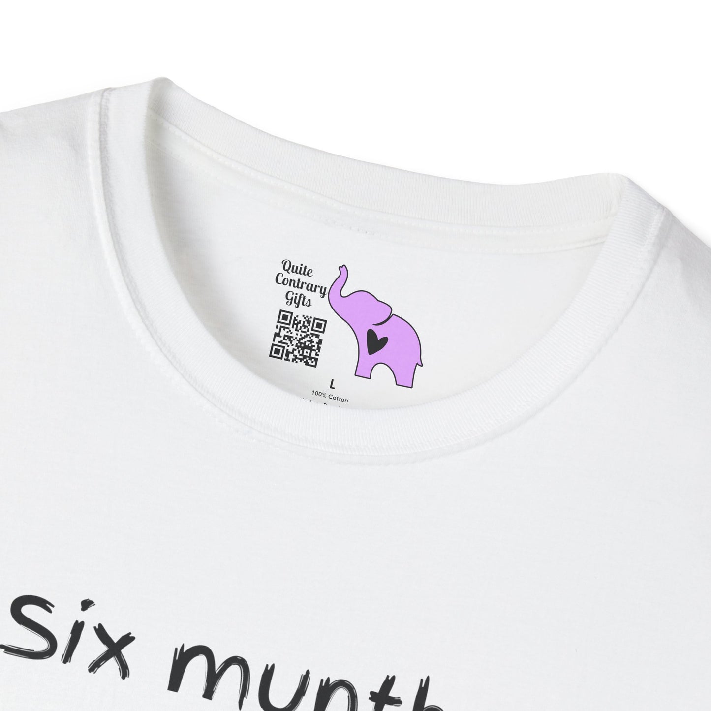 Six Munths Ago I Cudnt Evn Spel Gradjuete... Adult T-shirt