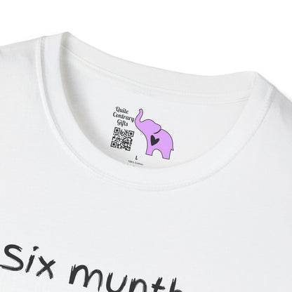 Six Munths Ago I Cudnt Evn Spel Gradjuete... Adult T-shirt