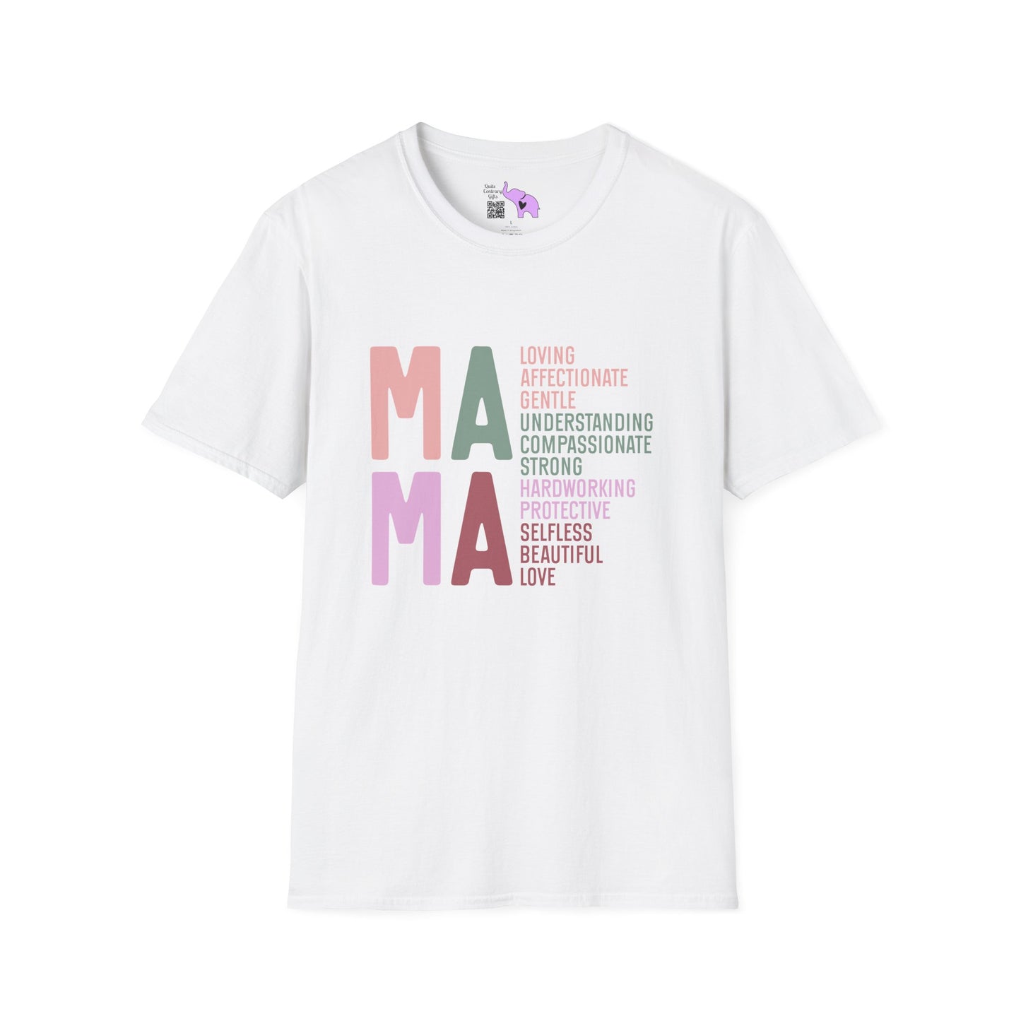 Mama Qualities Adult T-shirt