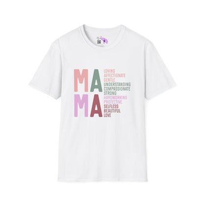 Mama Qualities Adult T-shirt