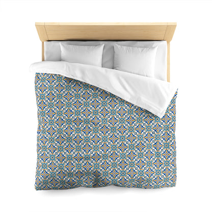 Talavera Sunburst Microfiber Duvet Cover