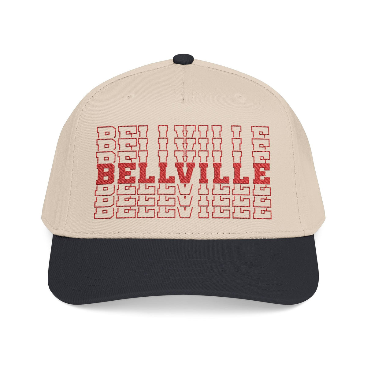 Bellville Stacked Mid Profile Baseball Cap