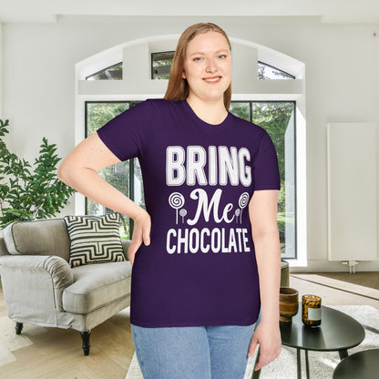 Bring Me Chocolate Adult T-shirt