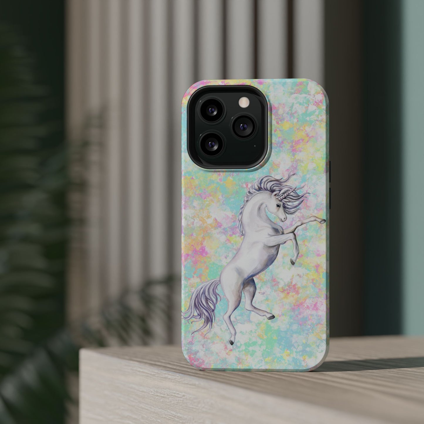 Pastel Pegasus MagSafe® Compatible Tough Case for iPhone