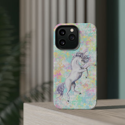 Pastel Pegasus MagSafe® Compatible Tough Case for iPhone