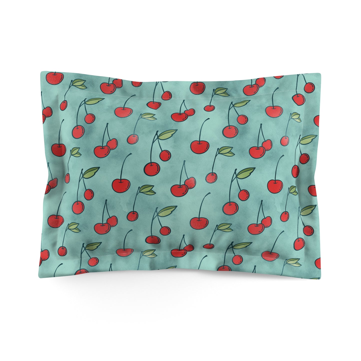 Cherry Jubilee Microfiber Pillow Sham