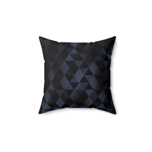 Shadow Facets Throw Pillow