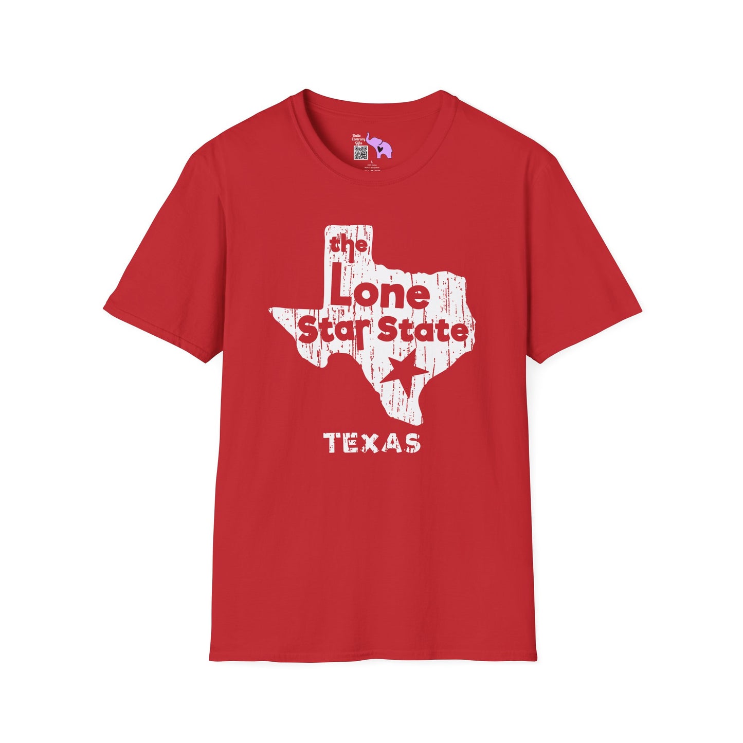 Texas The Lonestar State Adult T-shirt