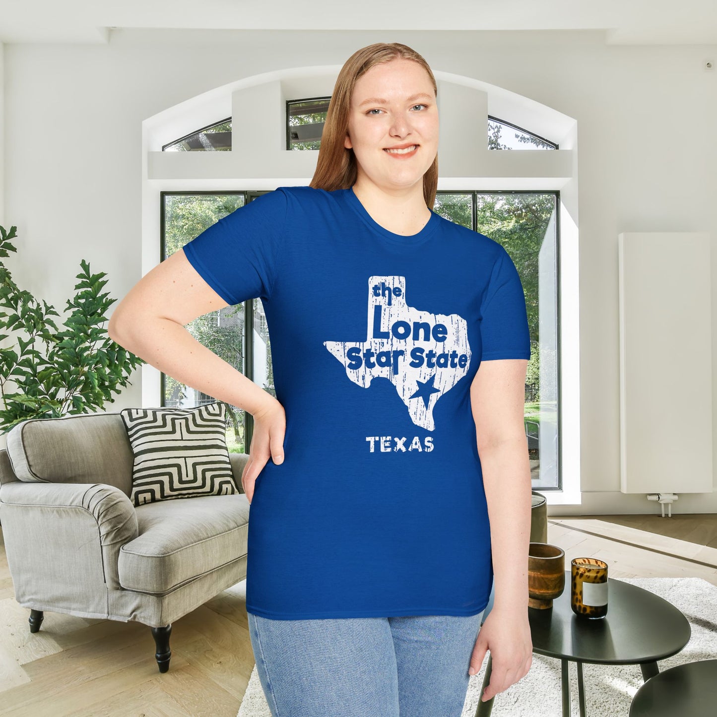 Texas The Lonestar State Adult T-shirt