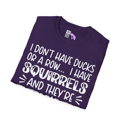 I Don't Have Ducks or a Row... Adult T-shirt
