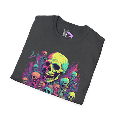 Skeleton Gathering Adult T-shirt