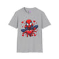 Valentines Spiderman Adult Unisex Tshirt