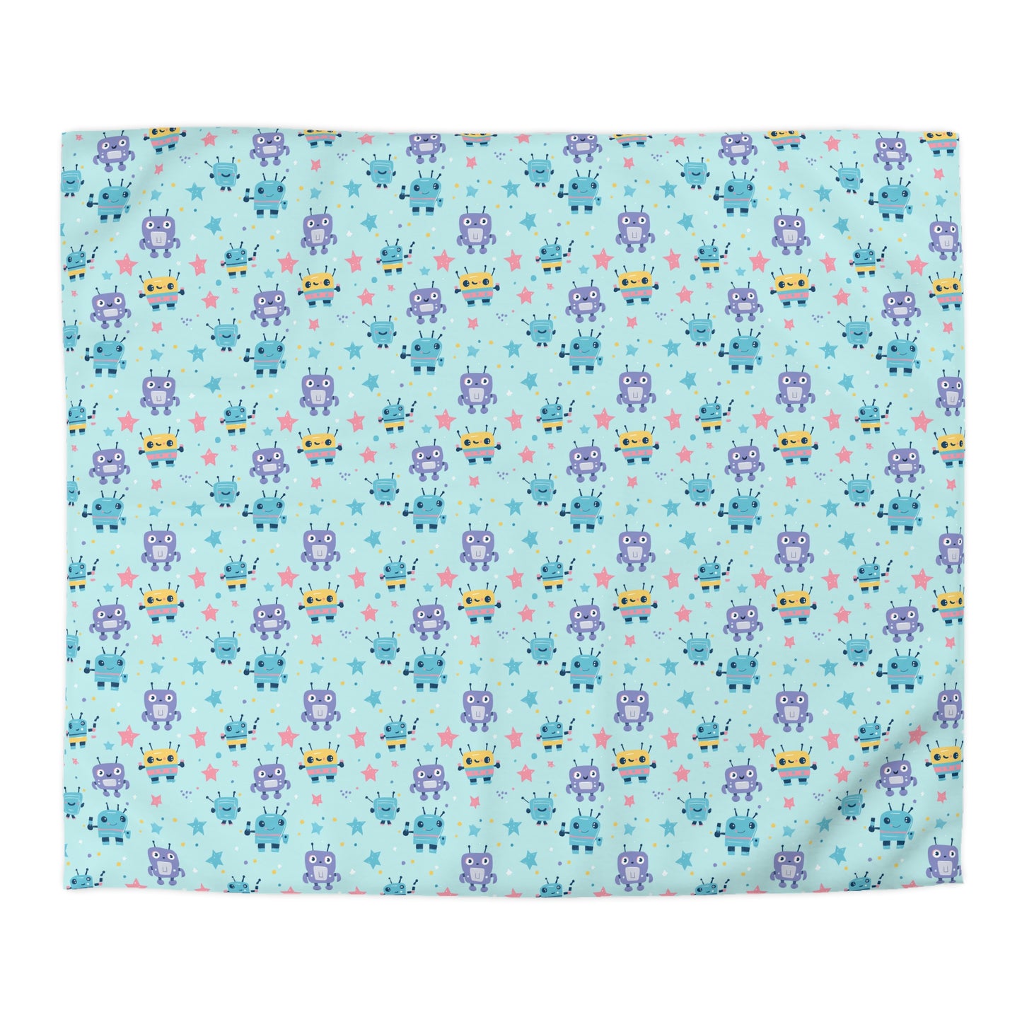 Robo Galaxy Giggles Duvet Bedding Set