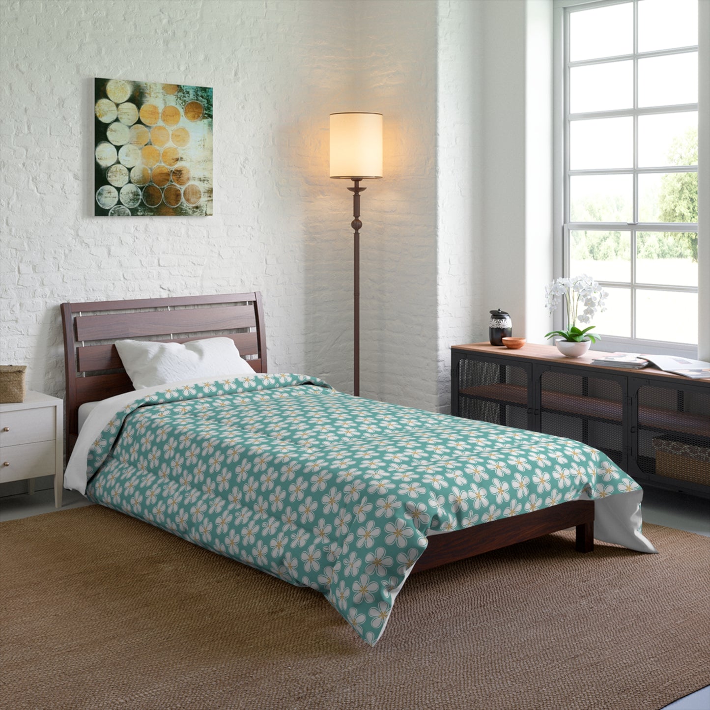 Tealberry Blooms Comforter