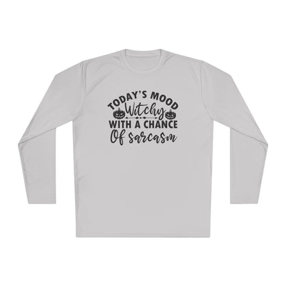 Today's Mood Witchy With A Side of Sarcasm Adult Long Sleeve Tee