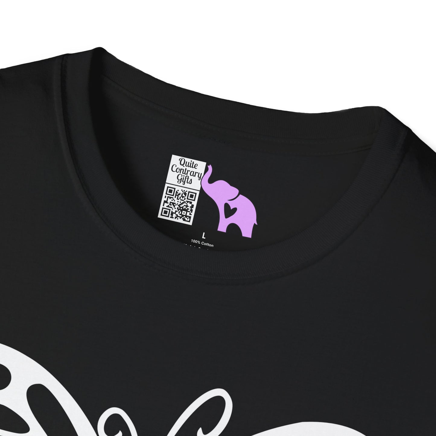 Butterfly Pink Support Ribbon Adult T-shirt