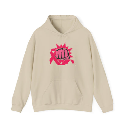 Breast Cancer Warrior Punch Adult Heavy Blend™ Hoodie