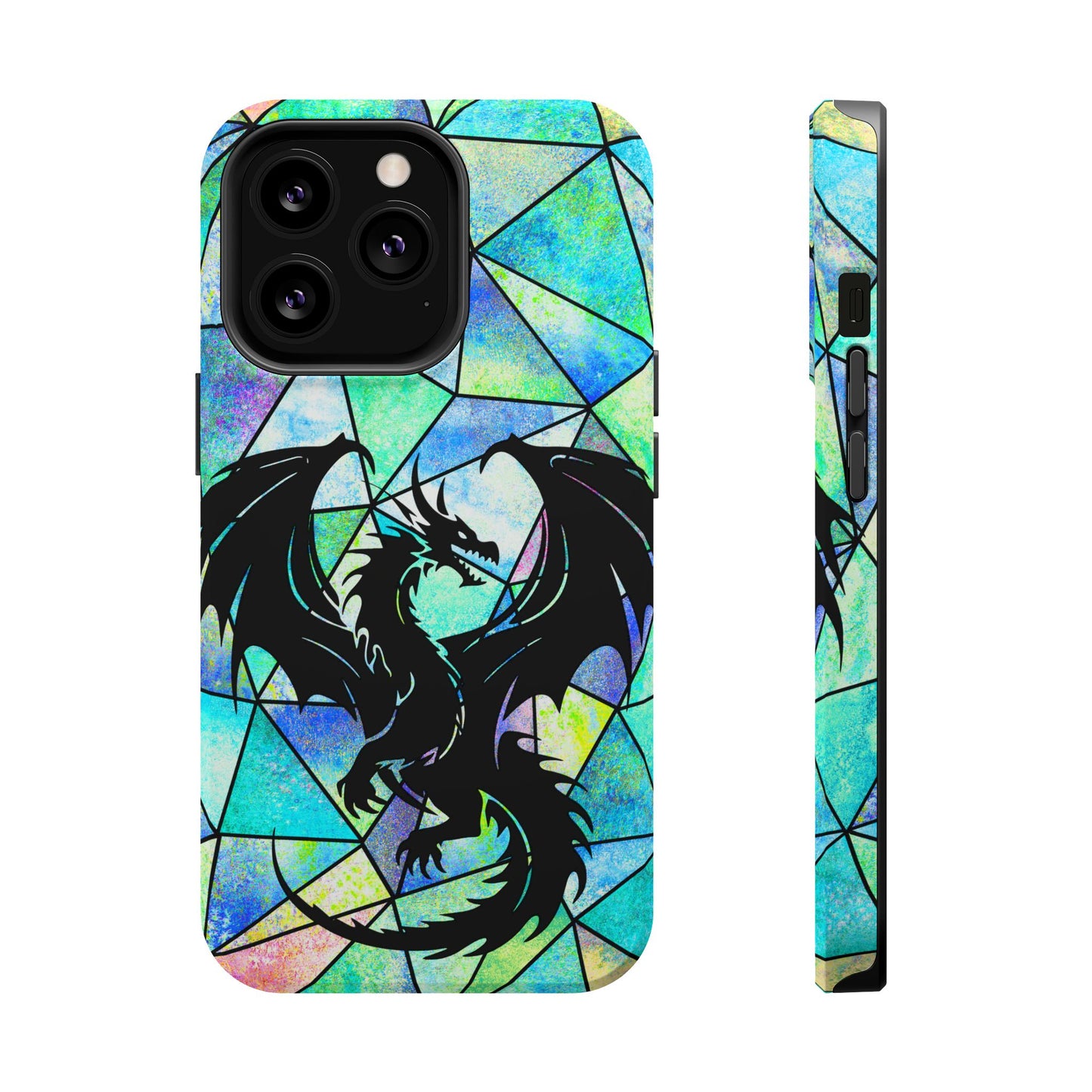 Beautiful Majestic Dragon Silhouette MagSafe® Compatible Tough Case for iPhone