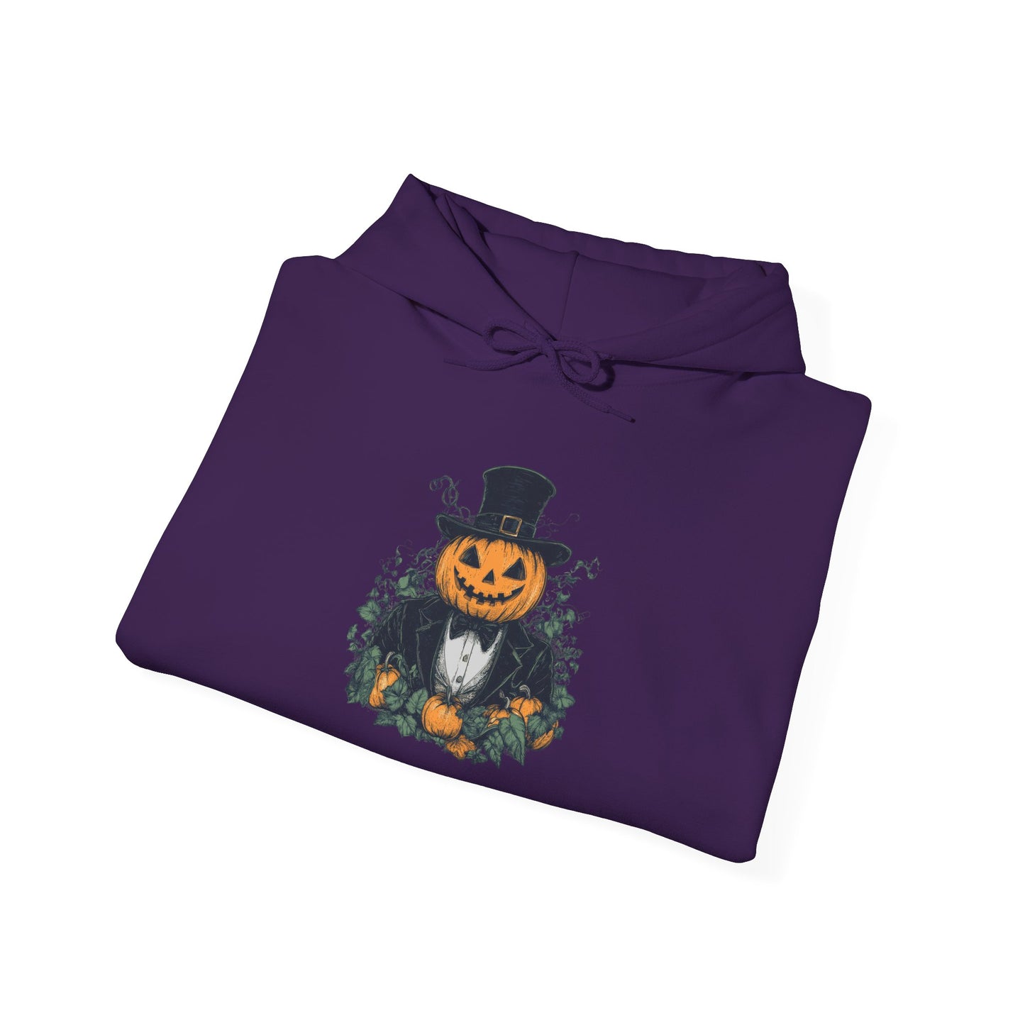 Halloween Pumpkin Man Heavy Blend™ Hooded Sweatshirt