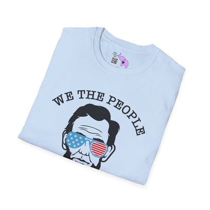 We The People Like To Party (Abraham Lincoln) Adult T-shirt