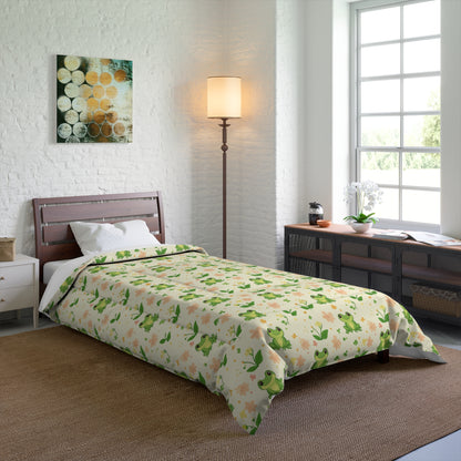 Froggy Meadow Comforter