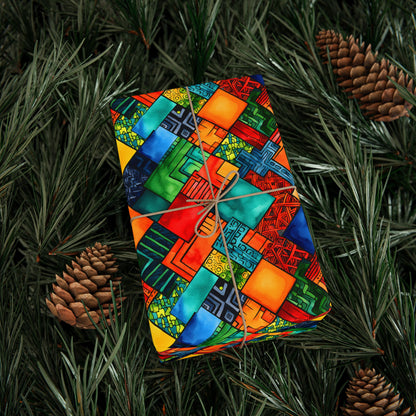 Heritage Pulse Kwanzaa Wrapping Paper