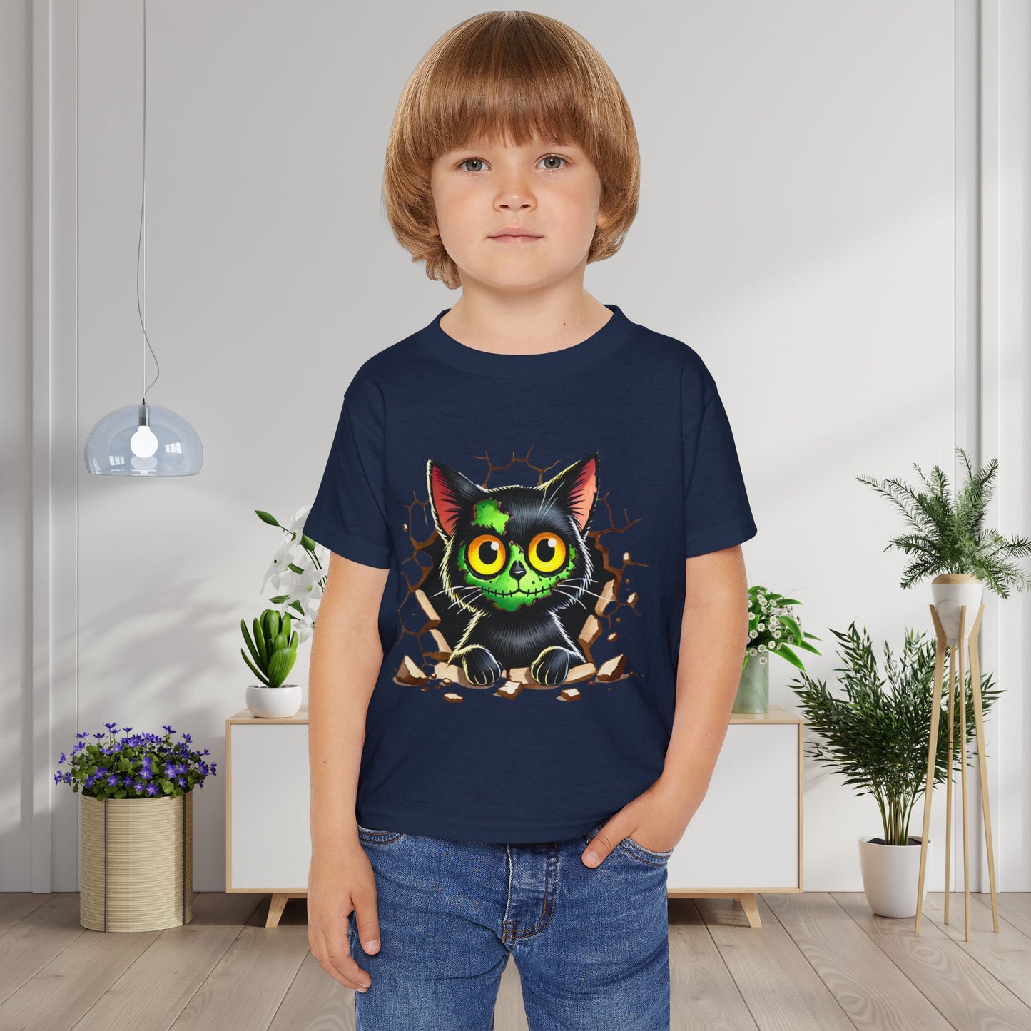 Zombie Kitty Heavy Cotton™ Toddler T-shirt