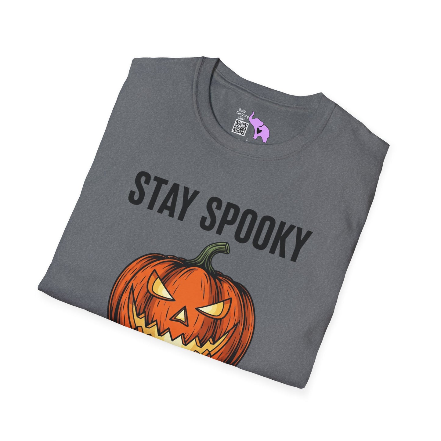 Stay Spooky (Pumpkin/Skull) Adult T-shirt