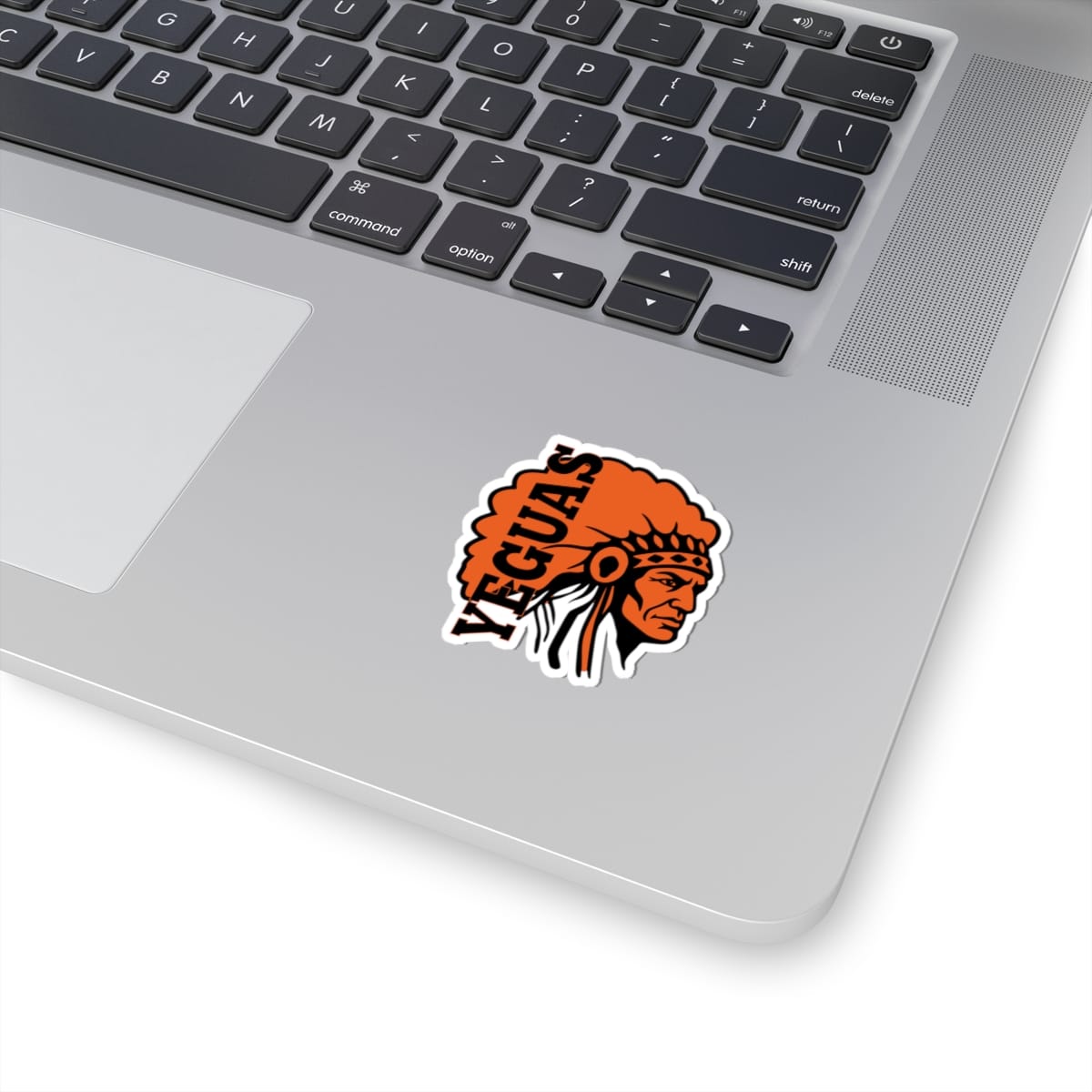 Somerville Yeguas Mascot, Black Kiss-Cut Decal