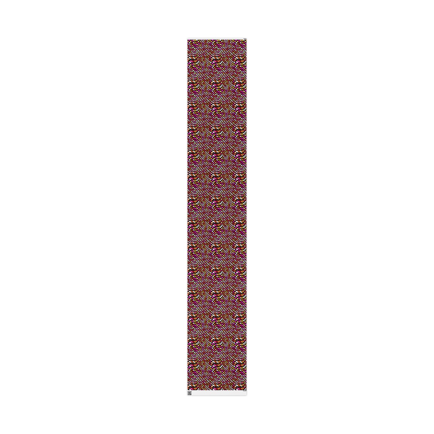 Warped Red Checkered Wrapping Paper