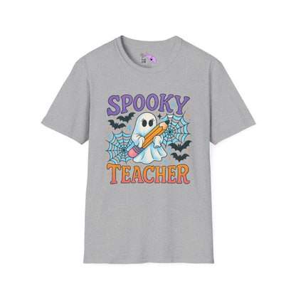 Spooky Teacher Adult T-shirt