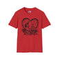 Beetlejuice Barbara & Adam Adult T-shirt