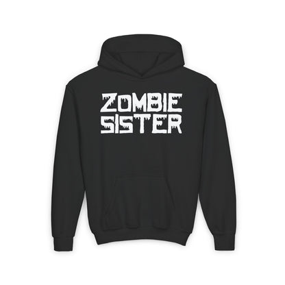 ""Zombie Sister Youth Heavy Blend Hoodie