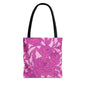 Blush Peony Garden Canvas Tote Bag