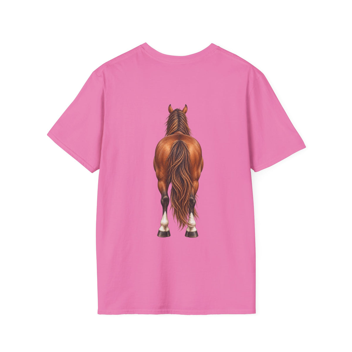 ""Front to Back Horse Lover Adult T-shirt