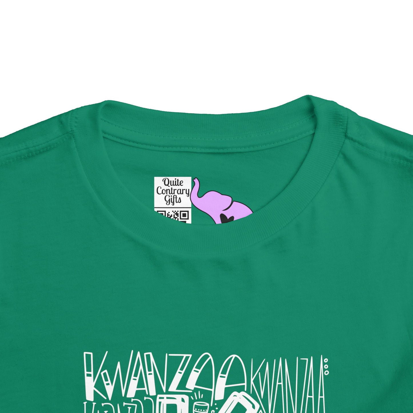 Kwanzaa Wordcloud Toddler Tee