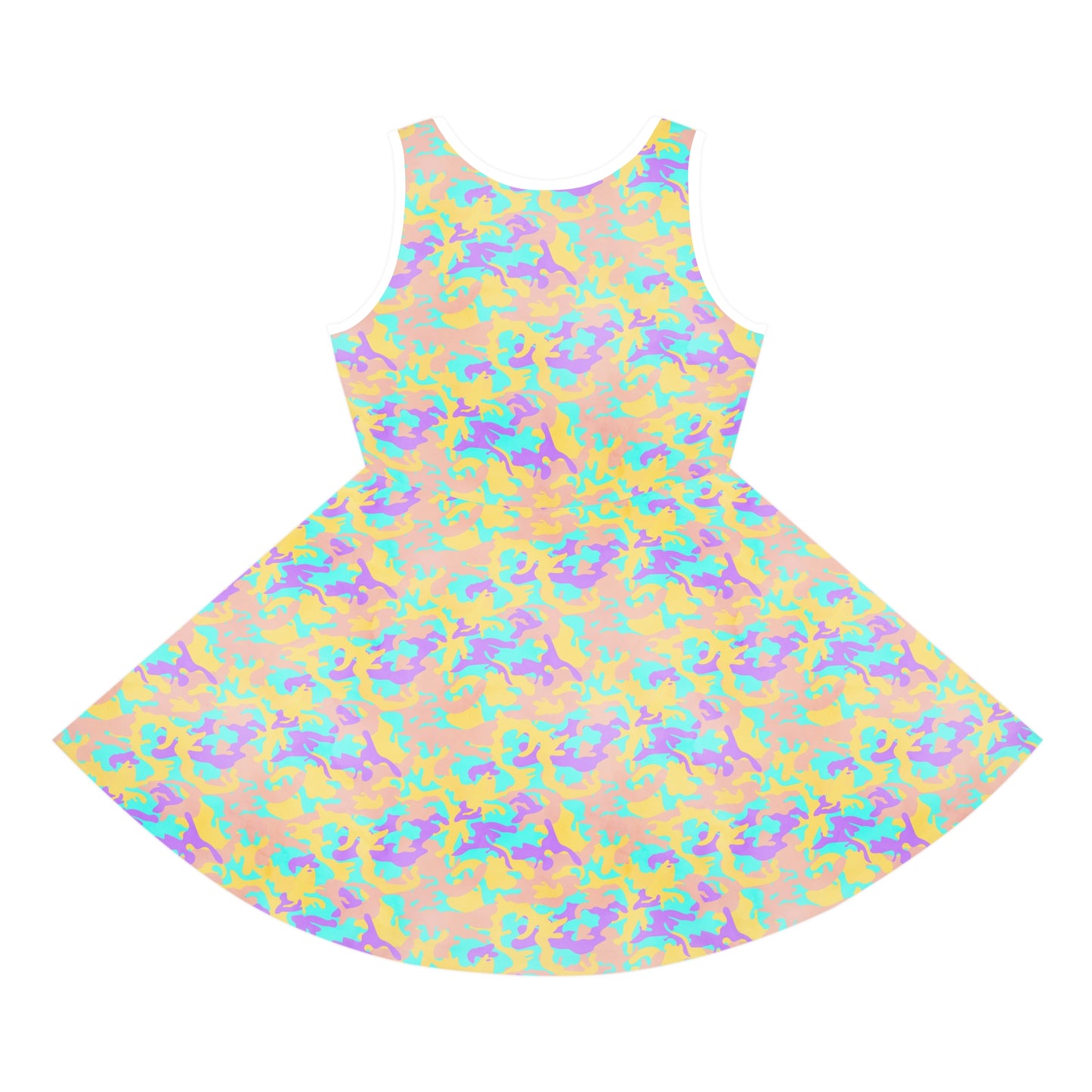 Dreamsicle Camo Girls' Sleeveless Sundress