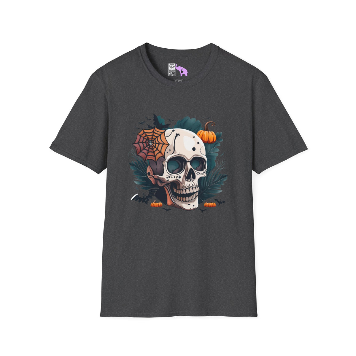 Colorful Skull Adult T-shirt