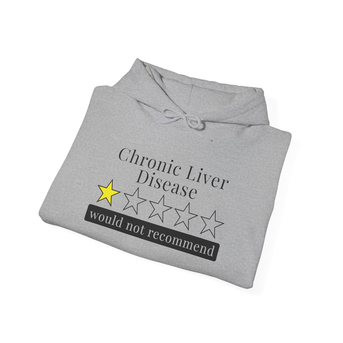 Chronic Liver Disease 1 Star Would Not Recommend Heavy Blend™ Hooded Sweatshirt