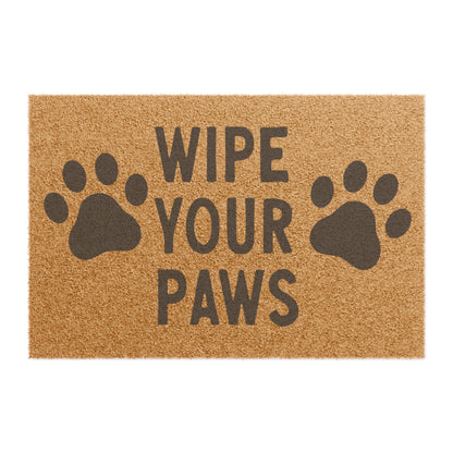 Wipe Your Paws 1 Coconut Fiber Doormat