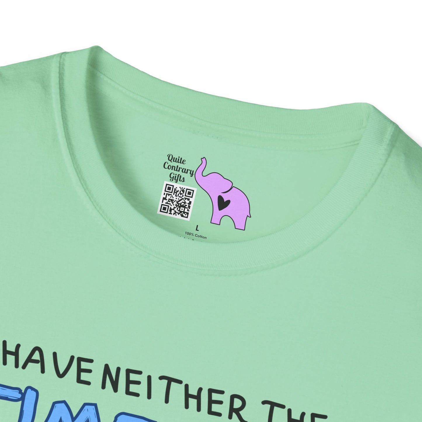 I Have Neither The Time Nor The Crayons To Explain This To You Adult T-shirt