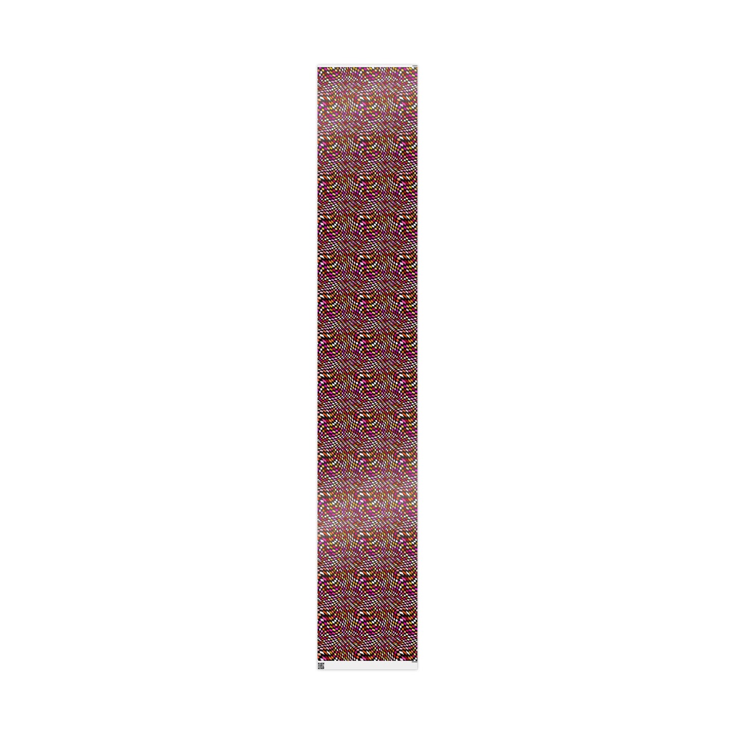 Warped Red Checkered Wrapping Paper