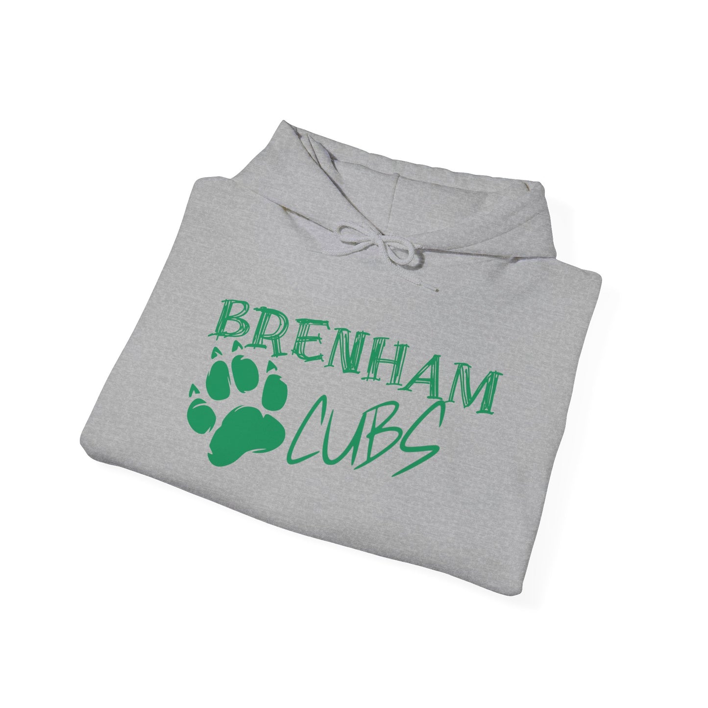 Brenham Cubs w/Claws Adult Heavy Blend™ Hooded Sweatshirt