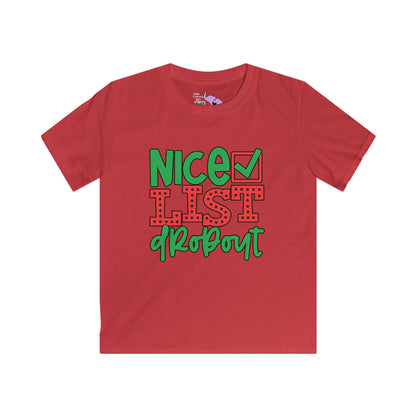 Nice List Dropout Youth Softstyle Tee